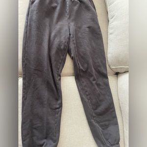 american eagle, grey, slightly worn
